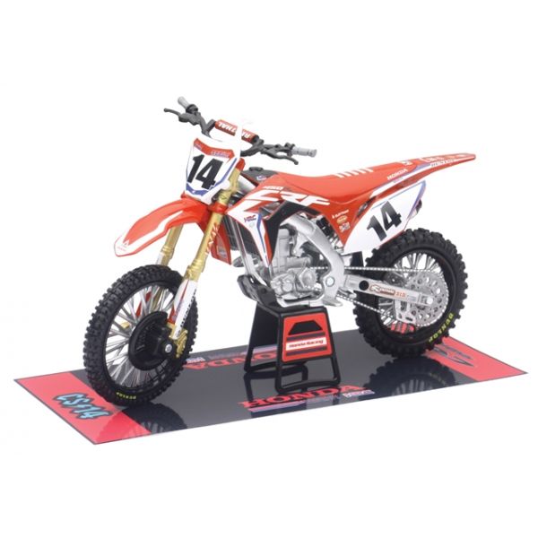 Machete Off Road New Ray Macheta Motor HRC Honda Factory Cole Seely 14 1:12