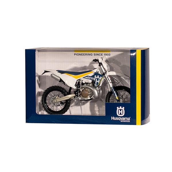 Off Road Scale Models New Ray Scale Model Motor Husqvarna HVA TE-300/17 1:12