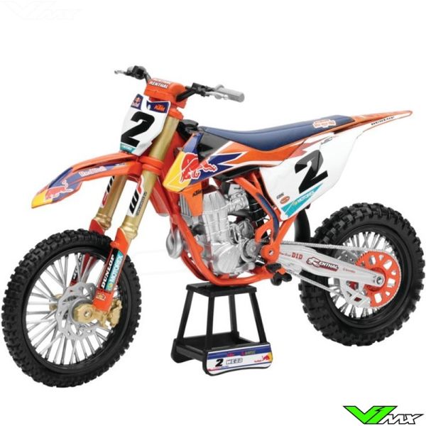Machete Off Road New Ray Macheta Moto KTM Cooper Webb (No 2) 1:10