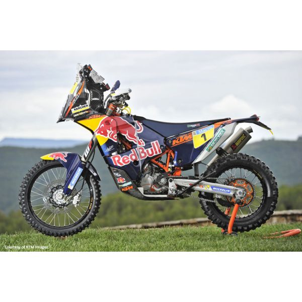 Machete Off Road New Ray Macheta Motor KTM 450 Rally Dakar Rally #1 Cyril 1:18
