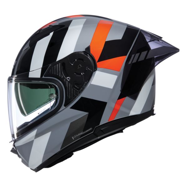 Casti Moto Integrale Nolan Casca Moto Full-Face N60-6 Sport Dinamico 345 Grey/Orange/Black 2025