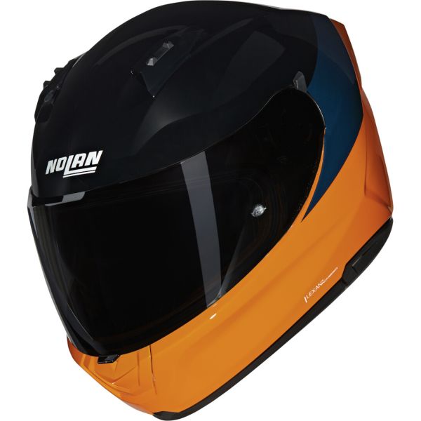 Full face helmets Nolan Full-Face Moto Helmet N60-6 Verniciatura Speciale Black/Orange 25