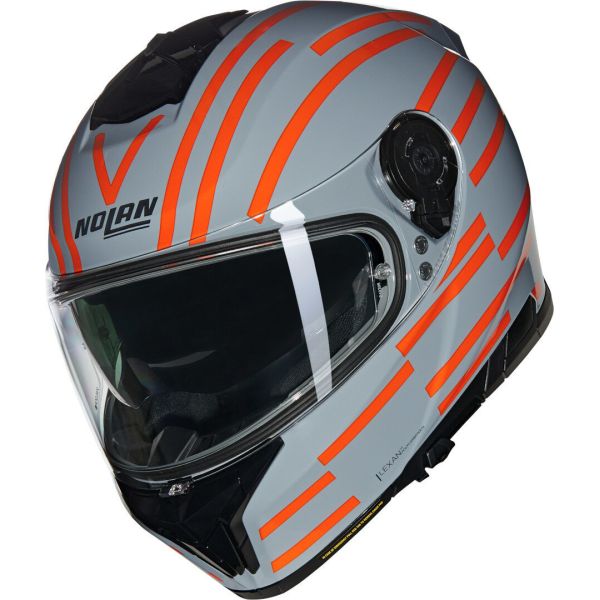 Full face helmets Nolan Full-Face Moto Helmet N80-8 Veloce Gray/Orange 25