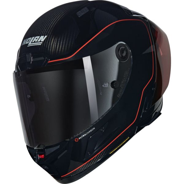 Full face helmets Nolan Full-Face Moto Helmet X-804 RS Asso Di Picc Black/Red 25
