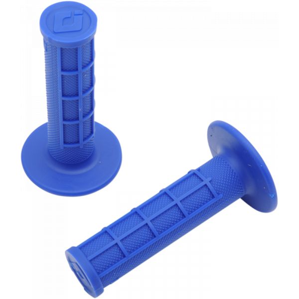 Grips Enduro/MX Odi Rubber Grips Ruffian Half Waffle Blue-H01rfu