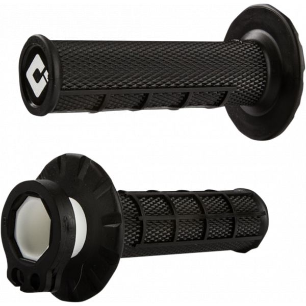 Grips Enduro/MX Odi MX V2 Lock-on Half Waffle Grip Black-H36hwb