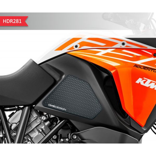 TankPad Moto OneDesign Placi Aderente Ktm Transparent Negru 43010800 2020