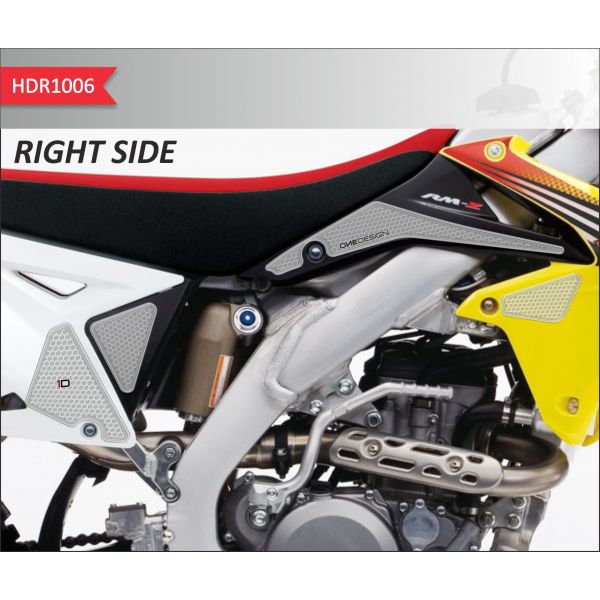 Motorcycle TankPads OneDesign Placi Aderente Univ Black Clear 43010807