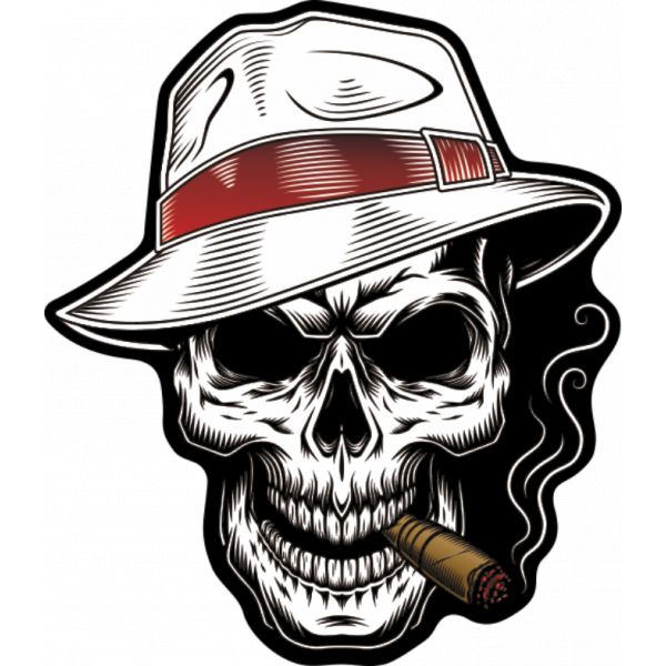Motorcycle TankPads OneDesign Uv Labels Skull 5031p