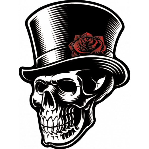 TankPad Moto OneDesign Sticker Moto Uv Tank Bumps Skull 5032p