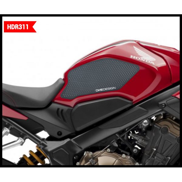 Motorcycle TankPads OneDesign Tank Grip Honda Cbr650rr Black HDR311