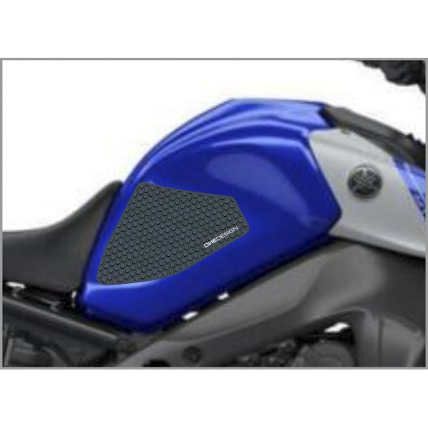 Motorcycle TankPads OneDesign Tank Grip Yamaha Mt-09 '21 Black HDR331