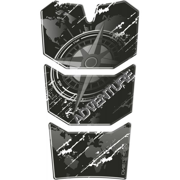 Motorcycle TankPads OneDesign Tankpad Gs Adv Gray Cggs4p
