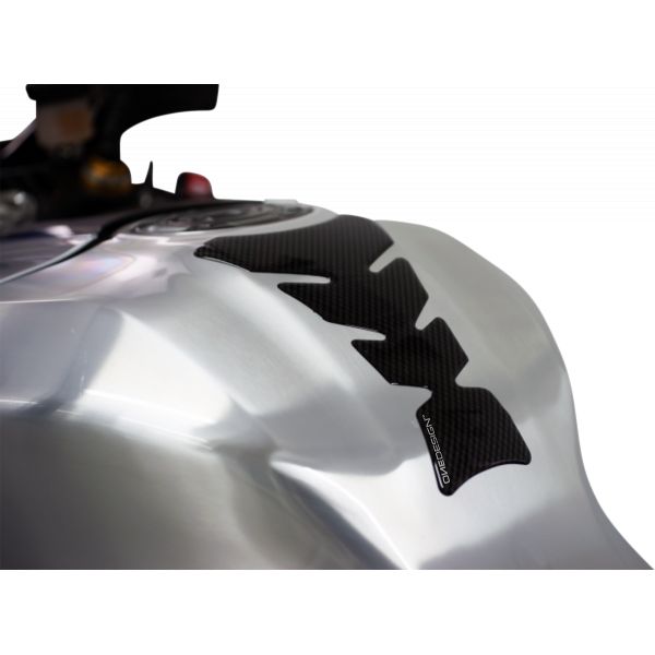 Motorcycle TankPads OneDesign Tankpad Glossy Black Carbon Fiber 43010675