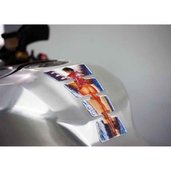 Motorcycle TankPads OneDesign Tankpad Matt Fluo Green Multi 43010810