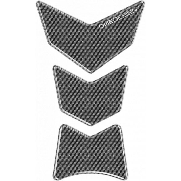 Motorcycle TankPads OneDesign Tankpad Moon Carbon Presp Carbon Fiber 43010684