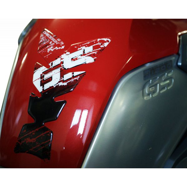 Motorcycle TankPads OneDesign Tankpad Moon Matt Carbon Clear 43010679