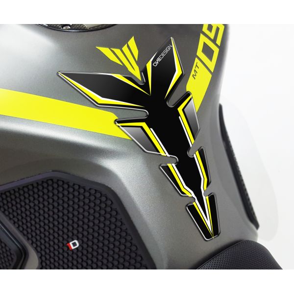 TankPad Moto OneDesign Tankpad Moon Slim Mexican Negru/Galben 43010866 2020