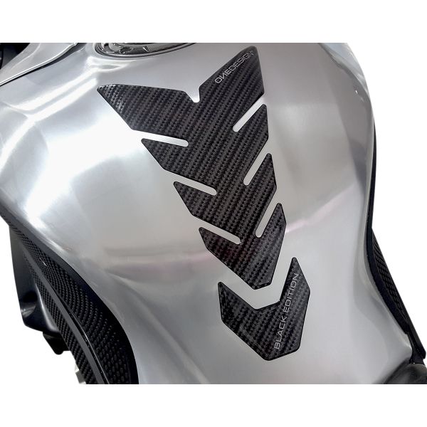 Motorcycle TankPads OneDesign Tankpad Black Edition Fac Black	/Carbon Fiber 43010685