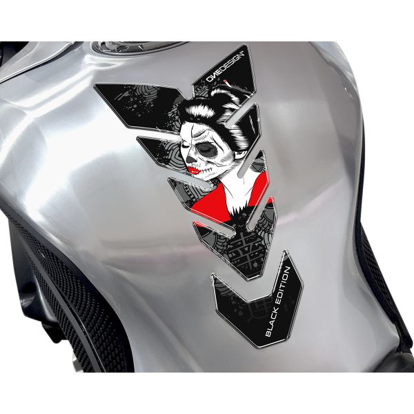 Motorcycle TankPads OneDesign Tankpad Black Edition Glo Black	/Multi 43010694