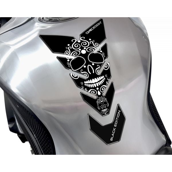 Motorcycle TankPads OneDesign Tankpad Black Edition Sku Black	/Multi	/White 43010687