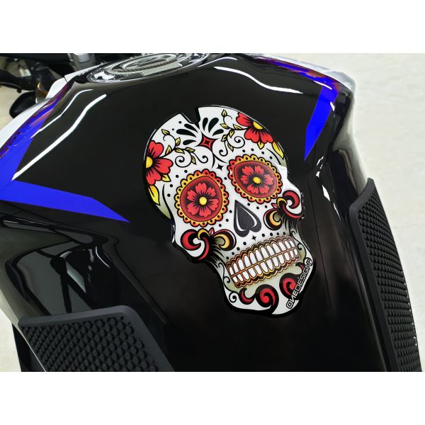 Motorcycle TankPads OneDesign Tankpad Slim Carbon Multi	/Red	/White 43010820