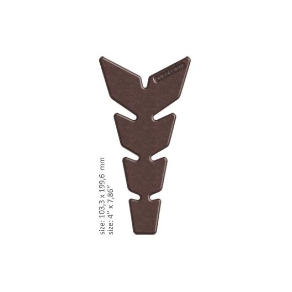 Motorcycle TankPads OneDesign Universal Tank Pad Matte Brown Resin/polyurethane 43010576