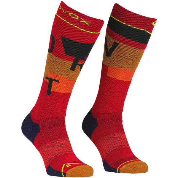 Sosete Snow Ortovox Sosete Merino Free Ride Long Cozy - Cengia Rossa