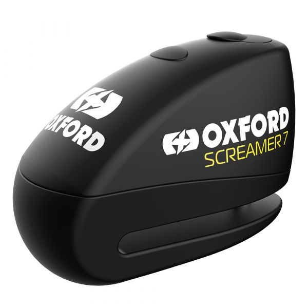 Anti theft Oxford SCREAMER XA7 ALARM DISC LOCK BLACK/SILVER (produs nou)