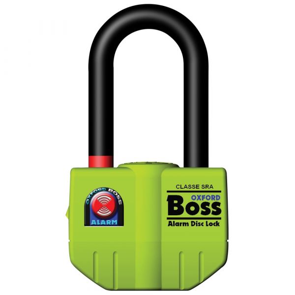 Anti theft Oxford BIG BOSS ALARM DISC LOCK (16MM) - YELLOW