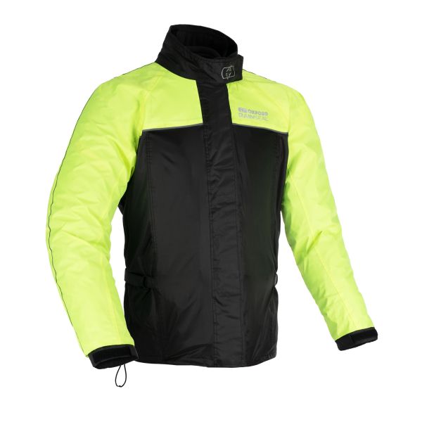 Combinezoane Ploaie Oxford Geaca Ploaie Rainseal Black/Fluo 24
