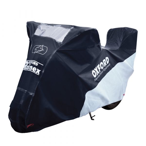 Motorcycle Covers Oxford Cover Moto Rainex Black-Gray L CV507