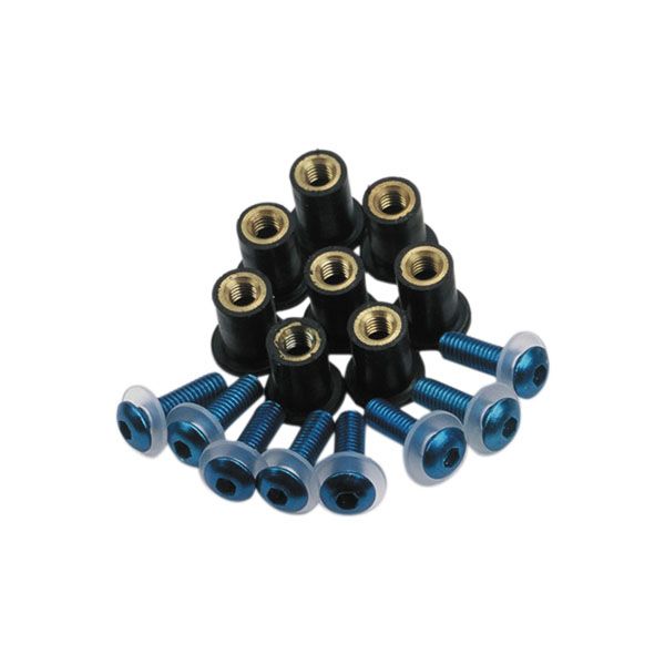 Various Accessories Oxford SCREEN SCREWS - BLUE 