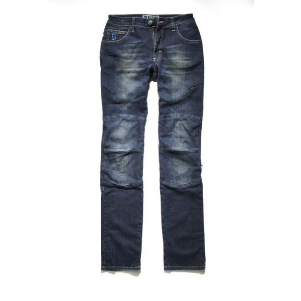 Riging Womens Jeans PMJ FLOS13 Florida Denim Dark Lady Moto Jeans