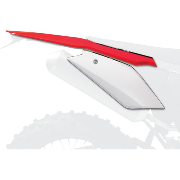 Plastice MX-Enduro Polisport Aripa Spate GAS GAS EC 125/250/300 White 8550800004