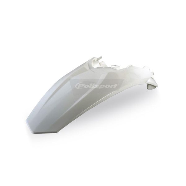 Plastics MX-Enduro Polisport KTM EXC 300 2012-2016 White Rear Fender
