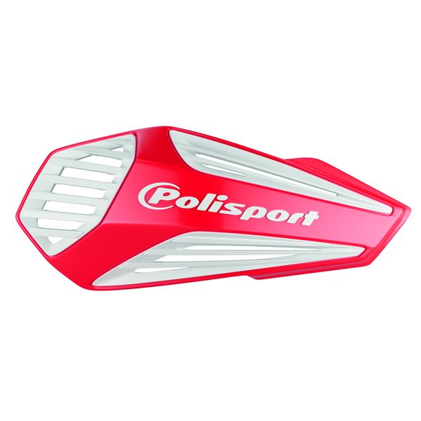 Handguards Polisport Handguard Mx Air Rd/Wh 8308400010