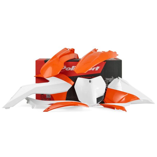 Plastice MX-Enduro Polisport Kit Complet Plastice KTM EXC 2014-2016 OEM 15