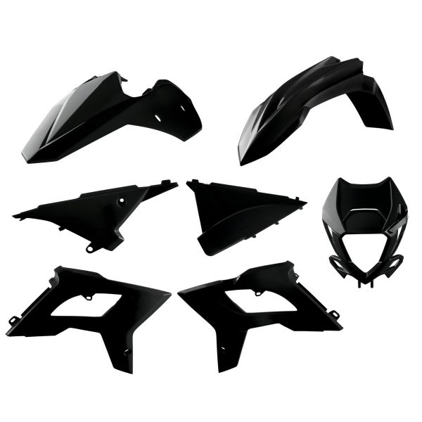 Plastice MX-Enduro Polisport Kit Plastice Beta RR 125/250/300/350 Black 91087