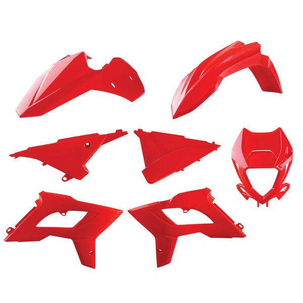 Plastice MX-Enduro Polisport Kit Plastice Beta RR 125/250/300/350 Red 91085
