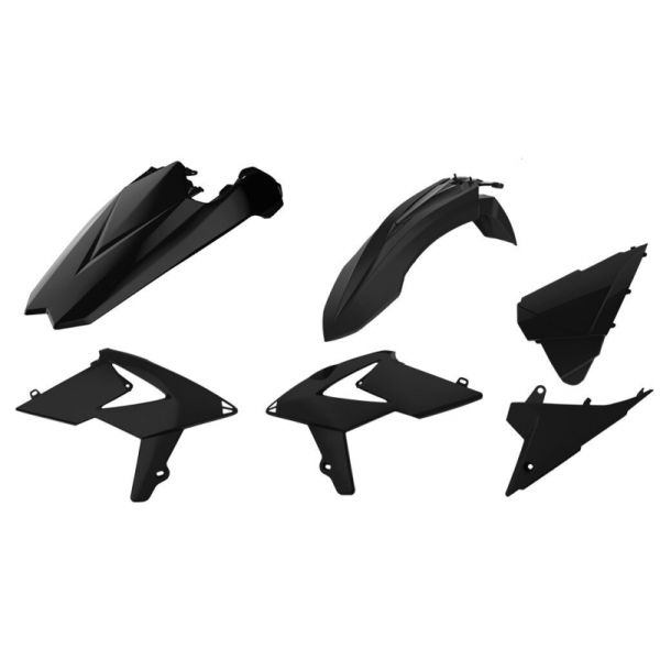 Plastice MX-Enduro Polisport Kit Plastice Beta RR 125/250/300 Black 90777