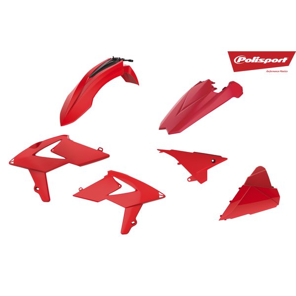 Plastice MX-Enduro Polisport Kit Plastice Beta RR 125/250/300 Red 90794