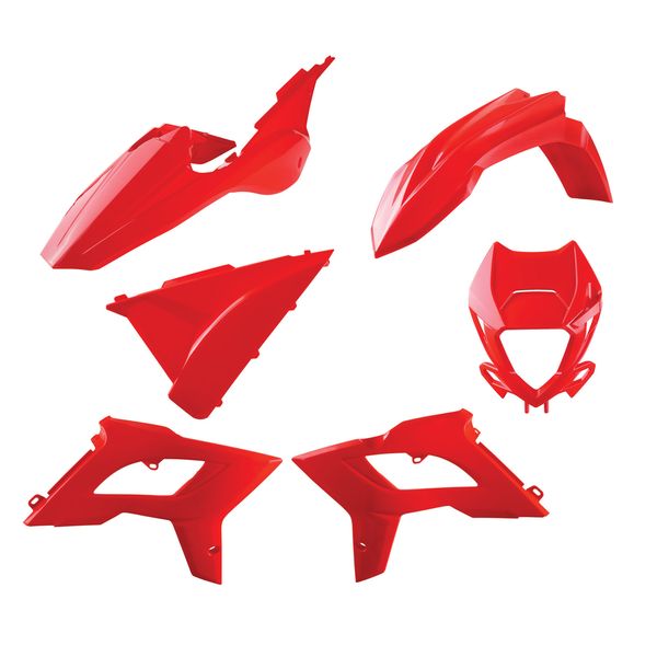 Plastice MX-Enduro Polisport Kit Plastice Beta RR 125/250/300 Red 91075