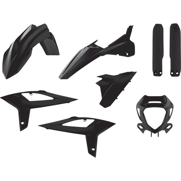 Plastice MX-Enduro Polisport Kit Plastice Beta RR 250/300 Black 90930