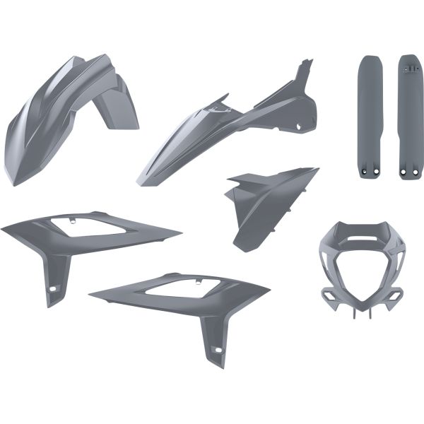 Plastice MX-Enduro Polisport Kit Plastice Beta RR 250/300 Gray 90931