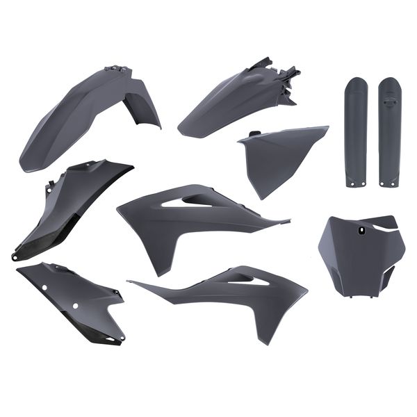 Plastics MX-Enduro Polisport Plastic Kit Gas Gas MC/125/250/450 Gray 91067
