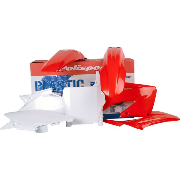 Plastics MX-Enduro Polisport Plastic Kit Honda CR 125 R/CR 250 R Red 90082