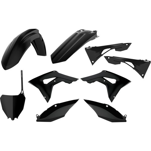 Plastice MX-Enduro Polisport Kit Plastice Honda CRF 250 R/CRF 450 R Black 90721