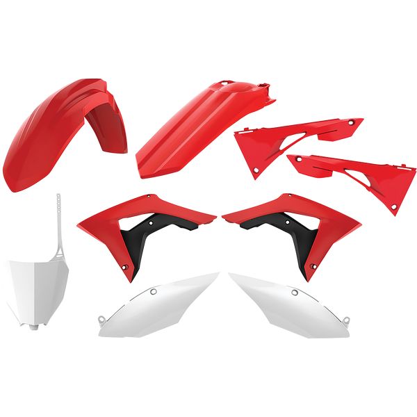 Plastice MX-Enduro Polisport Kit Plastice Honda CRF 250 R/CRF 450 R Red 90719