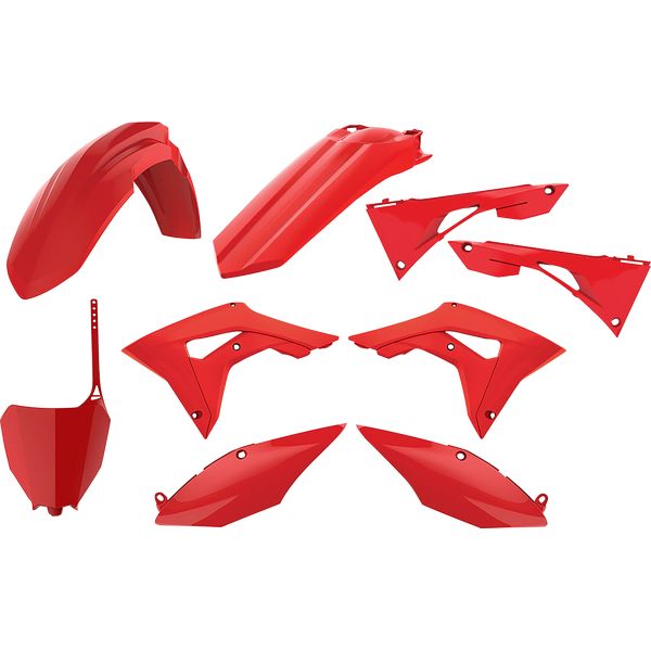 Plastice MX-Enduro Polisport Kit Plastice Honda CRF 250 R/CRF 450 R Red 90722